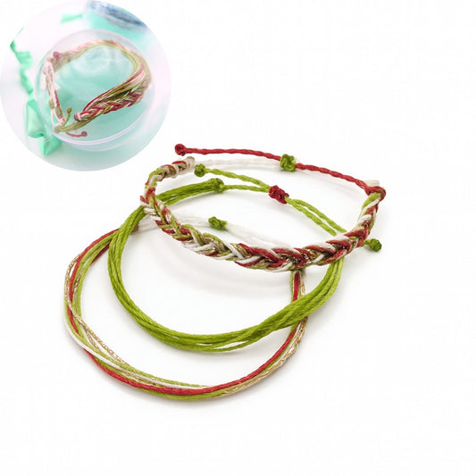 Mean One Holiday Ornament Set | Macrame Bracelets