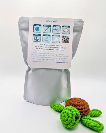Tum-Tum Turtle | Crochet Kit - Level 2