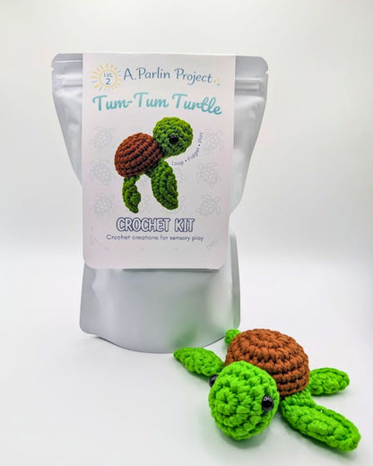 Tum-Tum Turtle | Crochet Kit - Level 2