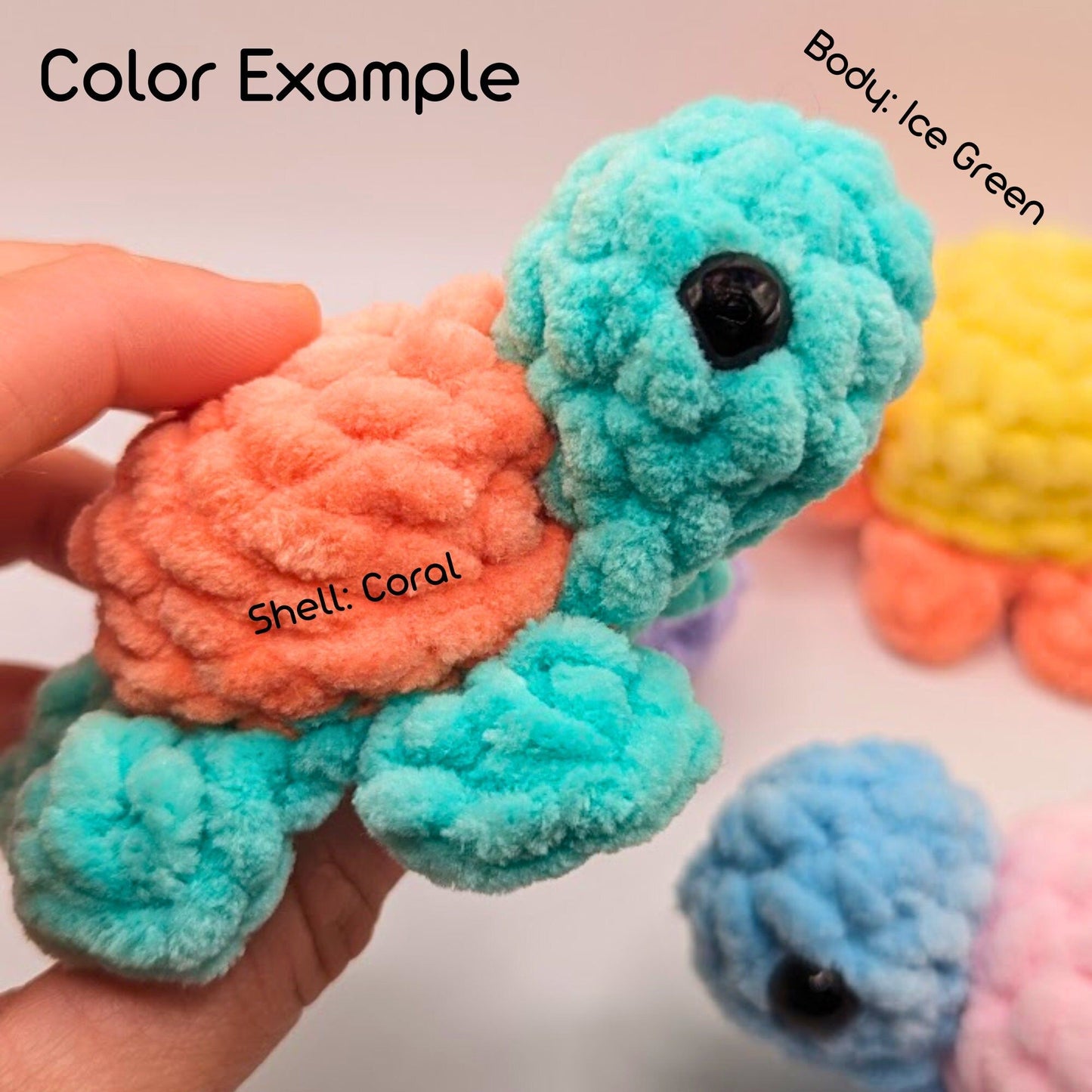 Customized Tank the Turtle Plushie