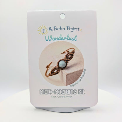 Wanderlust Brown | Micro-Macrame Kit - Level 2
