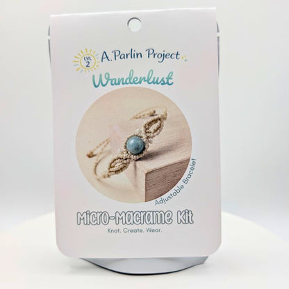 Wanderlust Cream | Micro-Macrame Kit - Level 2
