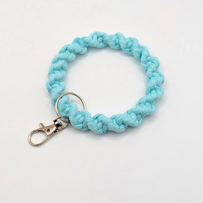 Boho Wristlet | Macrame Keyring