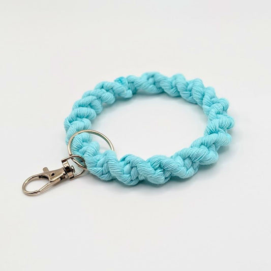 Boho Wristlet | Macrame Keyring